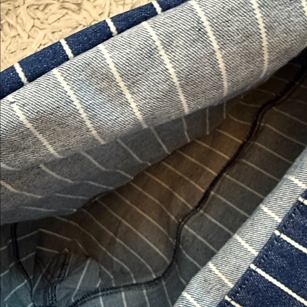 Cello Navy and White Striped Tote - Picture 5 of 5